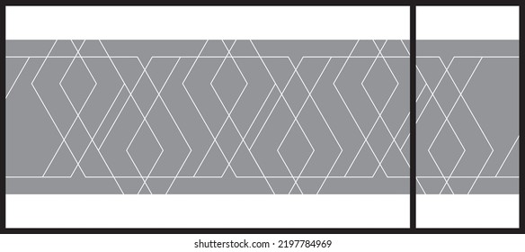 Abstract design for glass and wall graphics. Glass graphics design for Office, Train station, Supermarket, Store, Shop, Mall.