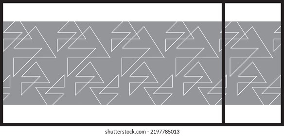 Diseño abstracto para gráficos de vidrio y pared. Diseño de gráficos de vidrio para Office, estación de tren, supermercado, tienda, tienda, centro comercial.