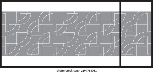 Abstract design for glass and wall graphics. Glass graphics design for Office, Train station, Supermarket, Store, Shop, Mall.