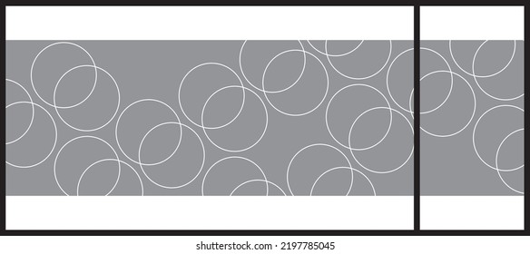 Abstract design for glass and wall graphics. Glass graphics design for Office, Train station, Supermarket, Store, Shop, Mall.