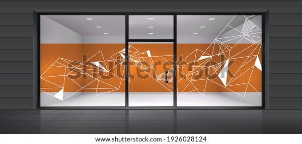 Abstract design for glass and wall\
graphics. Glass graphics design for Office, Train station,\
Supermarket, Store, Shop, Mall, Boutique, Home glass\
partition.