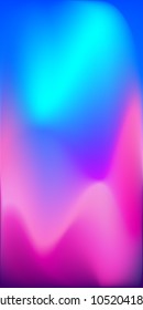 Abstract design gradient background. Colorfull vector phone x wallpaper.