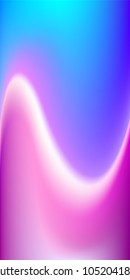 Abstract design gradient background. Colorfull vector phone x wallpaper.