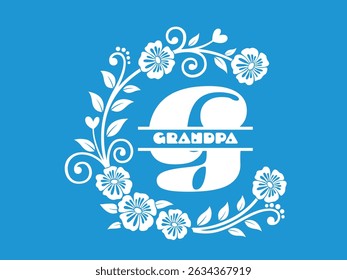 abstract design of grandpa sublimation art
