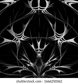 abstract design, graphic drawing on a black background.
