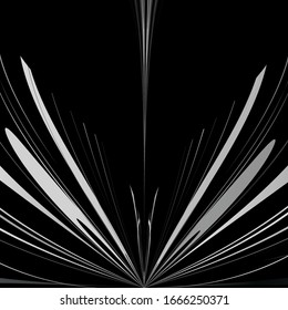 abstract design, graphic drawing on a black background.