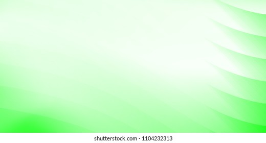 Abstract design  green gradient background Vector