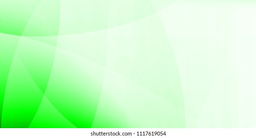 Abstract design, green gradient background Vector.