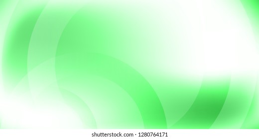 Abstract design, green gradient background vector