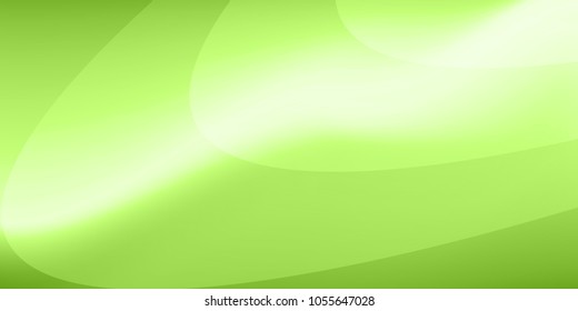 Abstract design, green and white gradient background Vector illustration.
