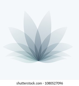 Abstract design of grey colourful vector elements for modern background with flower smooth shape for business branding summer.