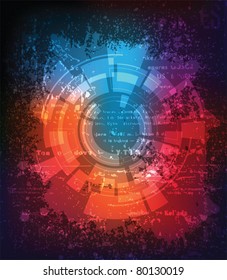 Abstract design grungy background. eps10 layered vector file.