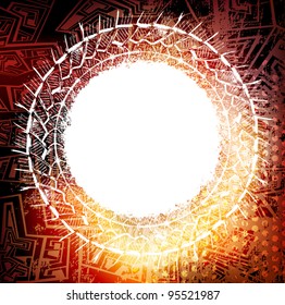 abstract design grungy vector banner. eps10