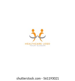 abstract design for health care logo 4