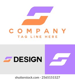 Abstract design icon for business. Vector illustration.