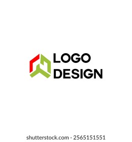 Abstract design icon for business. Vector illustration.