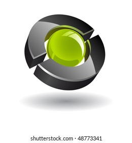 Abstract design icons set. Vector illustration