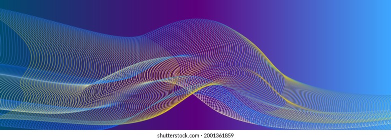 abstract design illustration abstract background rainbow lines colorful waves vector design eps 10