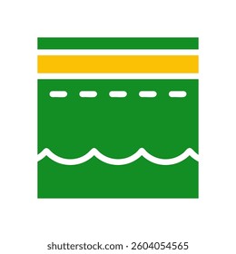 Abstract Design Illustration with Geometric Form