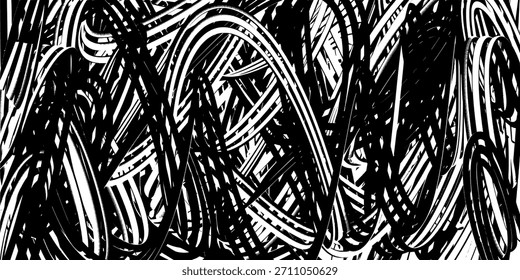 Diseño Abstractas de patrón de bobina de cuerda entrelazada.