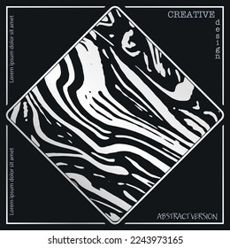 Abstract design layout. Corporate graphics template for covers, posters, posters, banners, booklets, backgrounds, business cards. Creative style for interiors, decorations and creative ideas