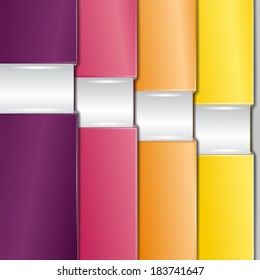 Abstract design layout template