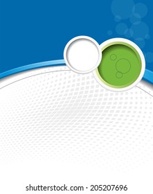 Abstract design layout template