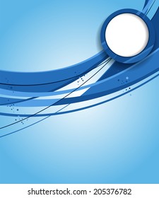 Abstract design layout template
