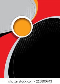 Abstract design layout template 