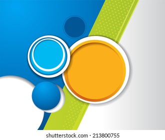 Abstract design layout template 