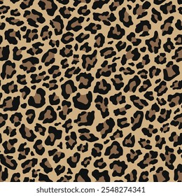 Padrão sem emenda de pele de leopardo de design abstrato. Jaguar, leopardo, chita. Fundo de camuflagem sem costura preto e branco.