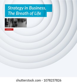 Abstract design of light colourful vector elements for modern background with circles shadows for business branding.