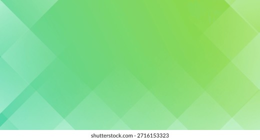 Fondo de Anuncio ancho verde claro de diseño Abstractas. ilustración simple de diseño.