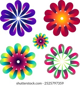 abstract design logo, Abstract logos mega collection. Geometrical abstract logos
