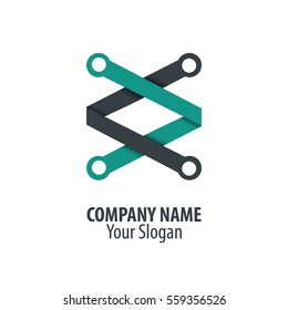 Abstract Design Logo for Tech Company