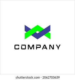 Abstrakte Design-Logo-Vorlage. Vektorgrafik