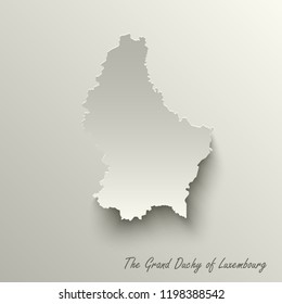 Abstract design map the Grand Duchy of Luxembourg template