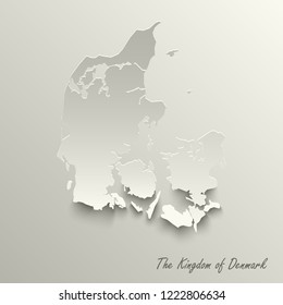 Abstract design map the Kingdom of Denmark template