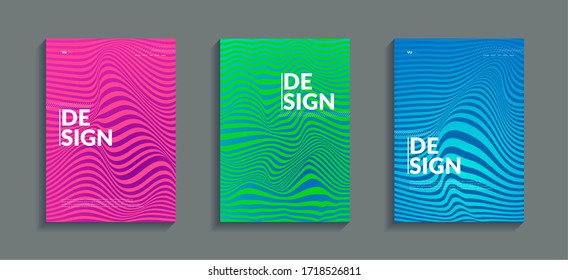 Abstract design for minimal poster template or cover.