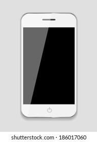 Abstract Design Mobile Phone. Vector Illustration