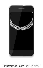 Abstract Design Mobile Phones . Vector Illustration EPS10