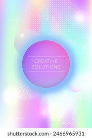 Abstract Design. Modern Background. Trendy Dots. Shiny Business Composition. Minimalist Shape. Violet Retro Fluid. Memphis Flyer. Soft Concept. Purple Abstract Design