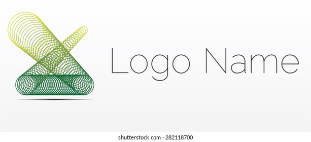 Abstract design, modern concept, creative design icon.