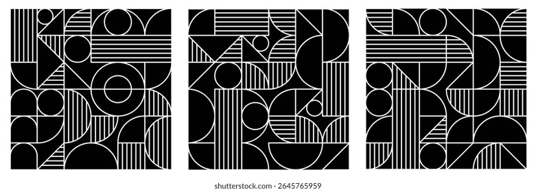 Diseño Abstractas moderno minimalista línea brillante fondo geométrico. 
