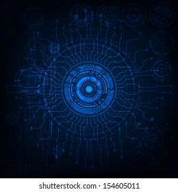 abstract design modern technology theme background, eps10 format layered vector