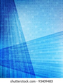 abstract design modern technology theme vector background. Eps10
