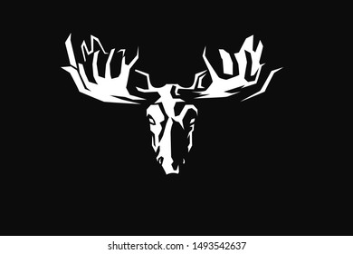 Abstract Design of Moose Head