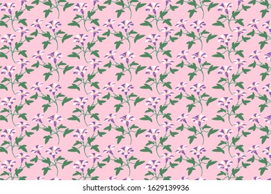 The abstract design. Morning glory
flower abstract background vector. 