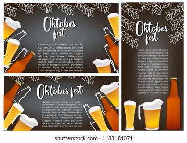 Abstract design for oktoberfest.