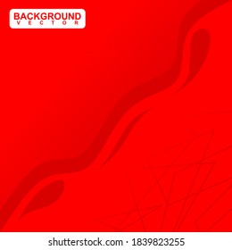 abstract design on red vector background
